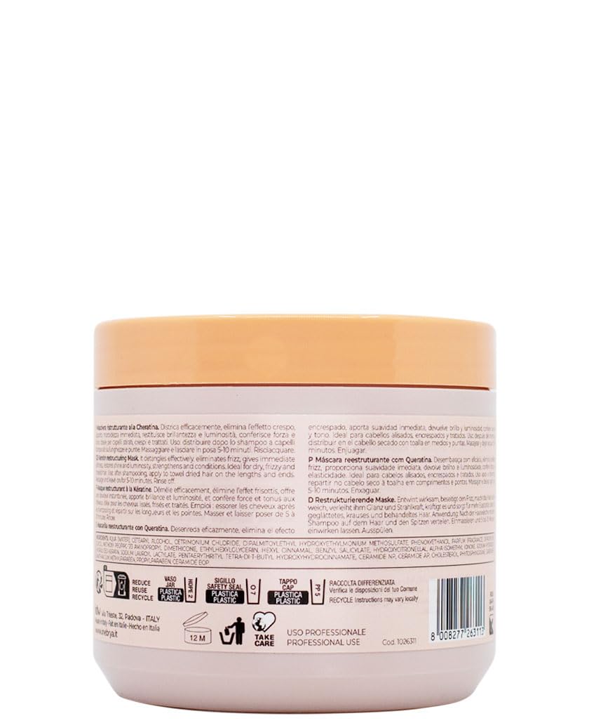INEBRYA Ice Cream Keratin Restructuring Mask - 500 ML