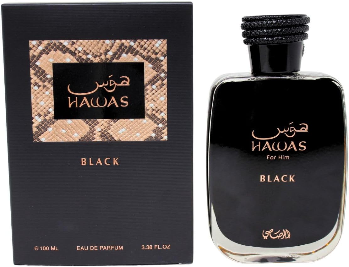 عطر هواس بلاك للرجال من راساسي 100 مل Rasasi Hawas Black men edp 100 ml