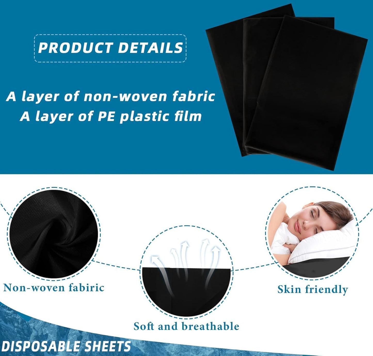 Massage Table Sheets - Disposable Massage Sheets UAE & GCC
