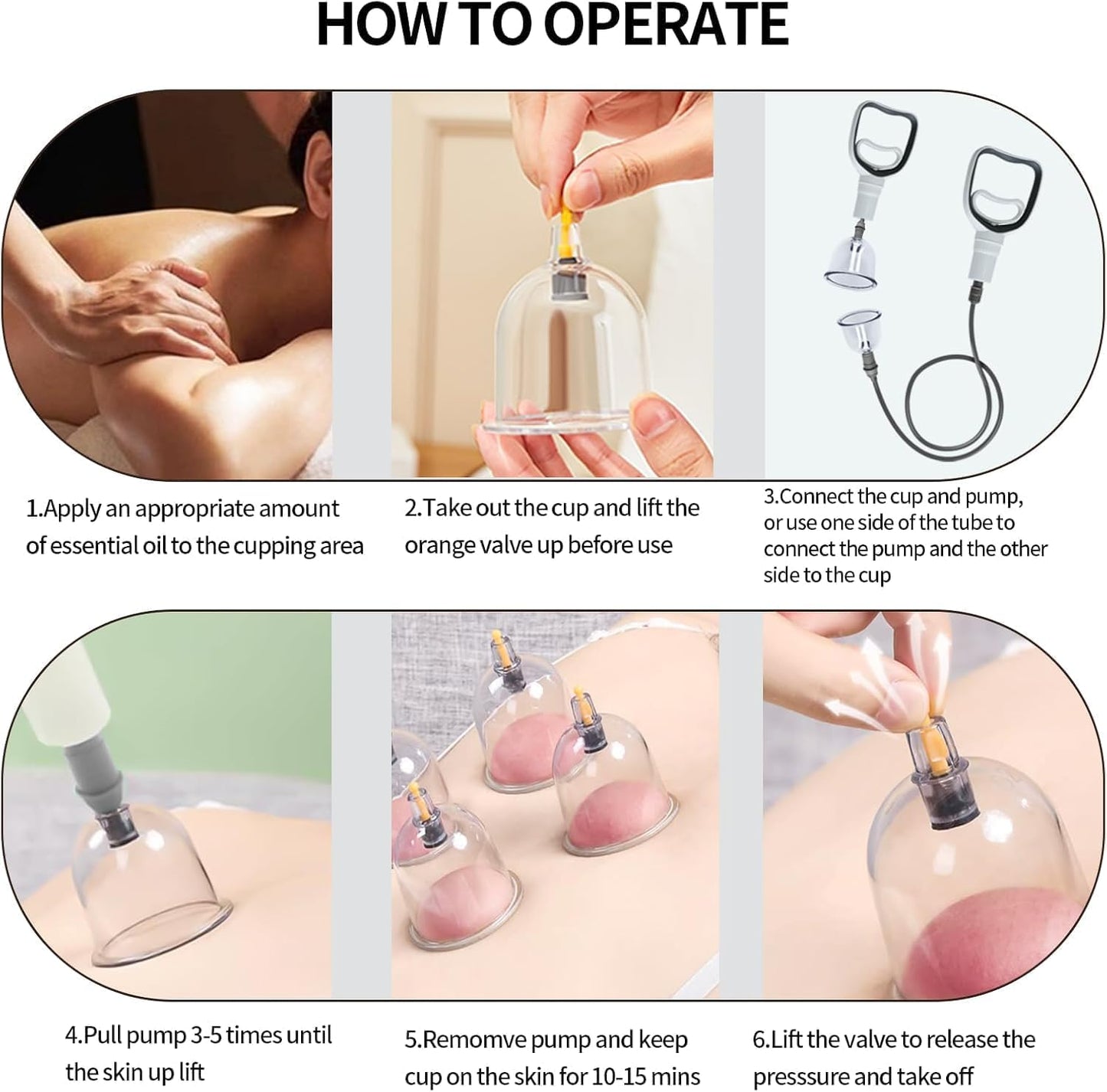 Hijama Cupping Set (12 Cups) - Cupping Therapy Kit UAE & GCC