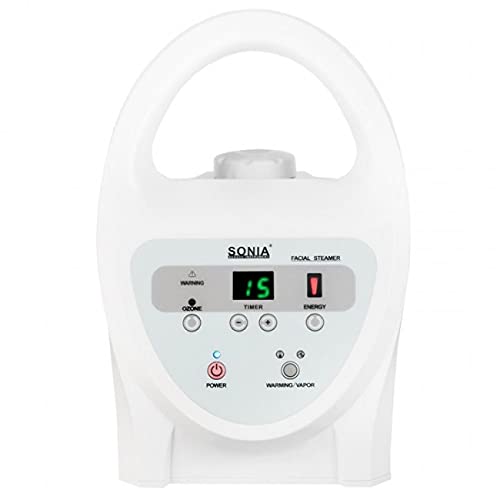SONIA Professional Multifunctional Ozone Digital Face Steamer with Hot Steam