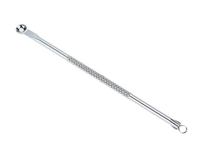 Stainless Blackhead Comedone Facial Acne Cleaner Double Ends Stainless Steel Pimple & Blackhead Remover Acne Extractor Remover Tool Safety Tool