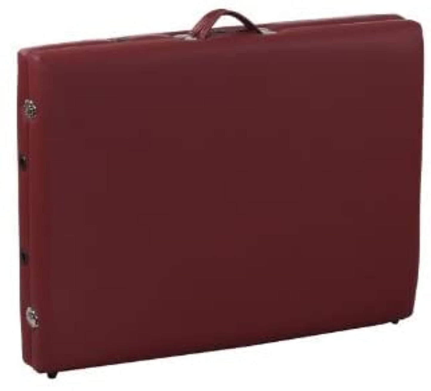 Professional Portable Massage Bed Heavy Duty Up to 250kg Loading Capacity (Burgundy, 186 x 70 x 59/80cm)