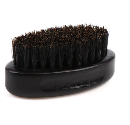 LA PERLA TECH Beard Brush for Men with Soft Nylon Bristles, Facial Hair Brushes for Men’s Grooming & Beard Care, Travel Friendly Beard Grooming Combs, Black SMALL