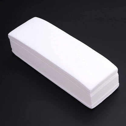 Non Woven Epilator Paper Depilatory Hair Removal Wax Strip- 100 Pieces