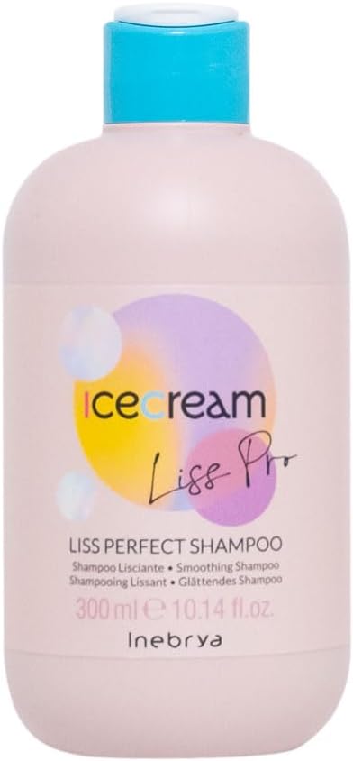 انيبريا شامبو ايس كريم ليس برو 300 مل Inebrya Ice Cream Liss Pro Shampoo 300ml
