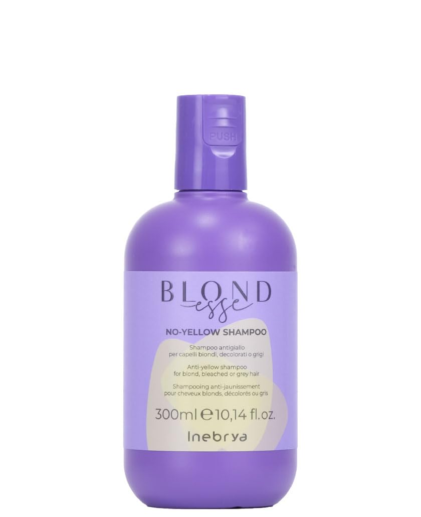 شامبو بلونديس نو يلو من إنبريا، 300 مل Inebrya Blondesse No-Yellow Shampoo 300 ml