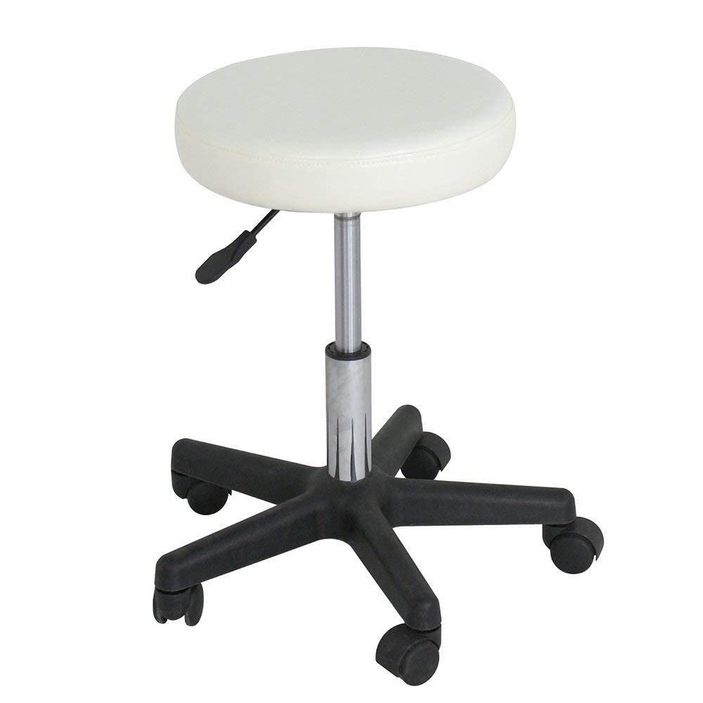 Adjustable Salon Stool Hydraulic Swivel Rolling Chair Facial Massage Stool