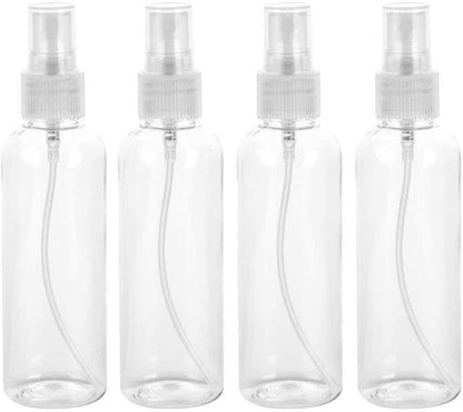 4Pcs 100ML Sprayer Bottles, Refillable Container Watering Can Travel Toiletries Liquid sprayer