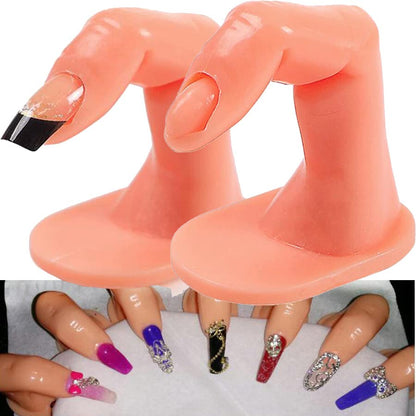 Display Practice Training Tool Nail Art False Tips 1 pics