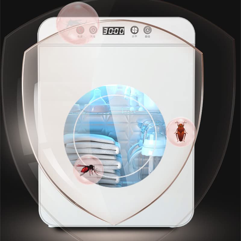 Disinfecting Cabinets Bottle Sterilizer with Drying UV Small Disinfection Cabinet Refueling 22L Sterilization 220V