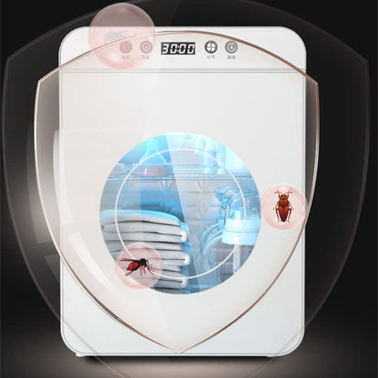 Disinfecting Cabinets Bottle Sterilizer with Drying UV Small Disinfection Cabinet Refueling 22L Sterilization 220V