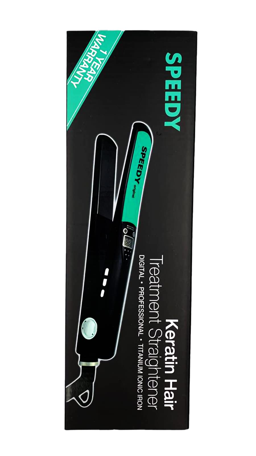 Speedy Keratin Iron Straightener 470°F - 243°C For Keratin/Protein Treatment with 1 Year Warranty