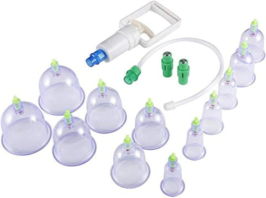 Hijama Cupping Set (12 Cups) - Cupping Therapy Kit UAE & GCC