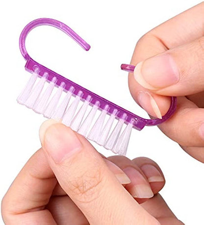 4 PICS Nail Hand Scrubbing Cleaning Brush for Toes and Nails