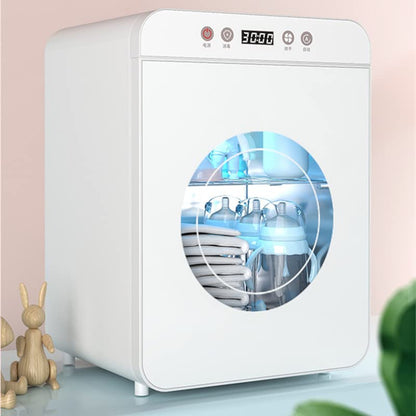 Disinfecting Cabinets Bottle Sterilizer with Drying UV Small Disinfection Cabinet Refueling 22L Sterilization 220V