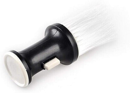 SUPVOX Barber Brush Soft Hairdressing Hair Brush Neck Duster Hair Cutting Cleaning Brush Salon Tools (Black White)