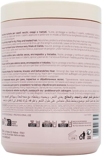 انيبريا ماسك ايس كريم دراي تي - ماسشيرا نوترينتي 1000 مل Inebrya Ice Cream Dry-T Mask - Maschera Nutriente 1000ml
