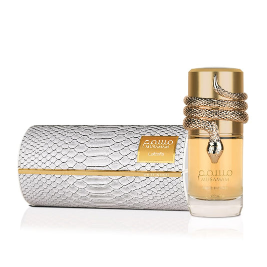 Lattafa Musamam White Intense Eau de Parfum for Unisex مافة او دي بارفان وايت انتنس للجنسين من مسام، 100 مل