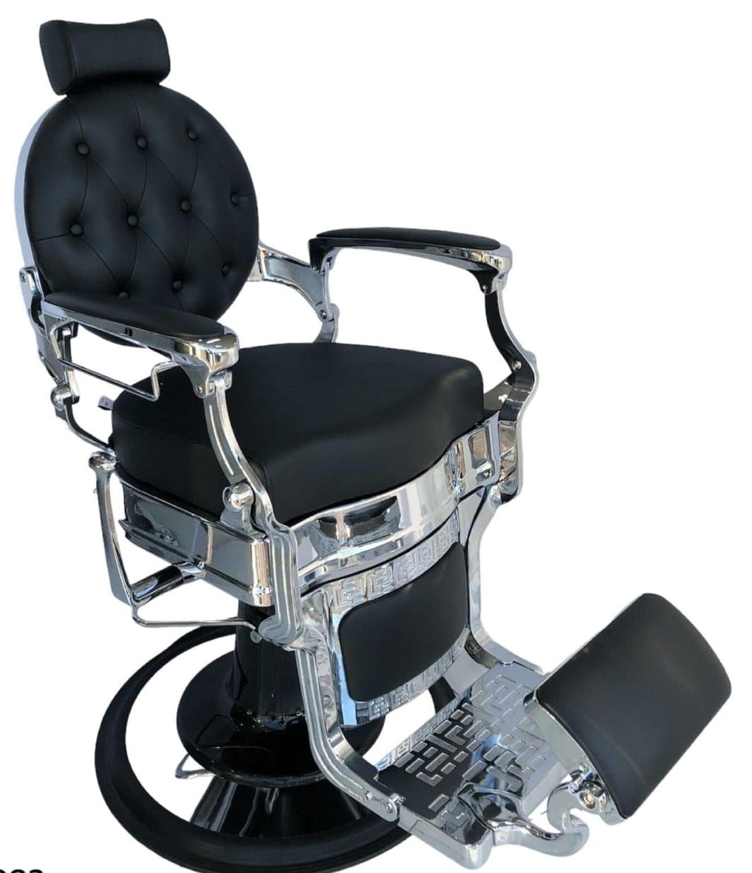 Professional Salon Barber Chair, Hairdressing Gents Chair Recline Hair Cutting Chair Hydraulic pump-Rotate-Head Rest-Arm Rest Heavy Duty 1 Year Warranty