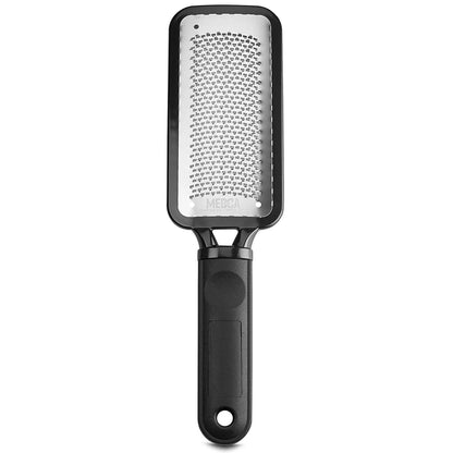 Pedicure Kit Foot Scrubber - The X-Large Ultimate Foot File and Callus Remover Tool | Stainless Steel Surface Heel & Feet Exfoliator | Professional Spa Quality Pumice Stone Rasp Dead Skin Remover