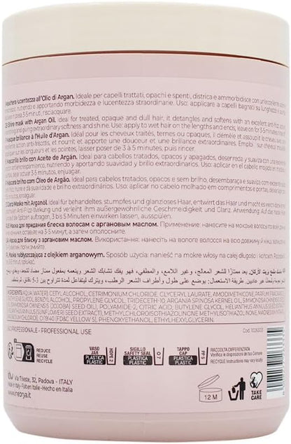 Inebrya Ice Cream Argan Age Pro Age Mask - Maschera Lucentezza 1000ml