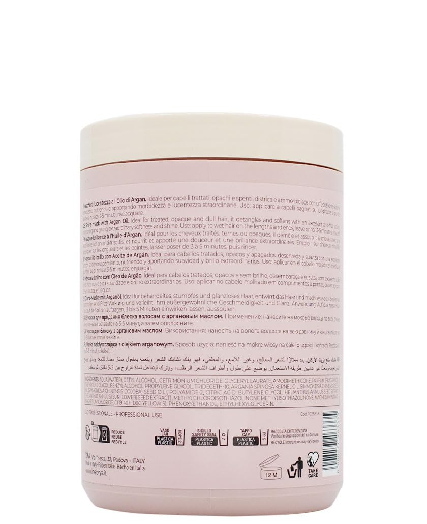 Inebrya Ice Cream Argan Age Pro Age Mask - Maschera Lucentezza 1000ml