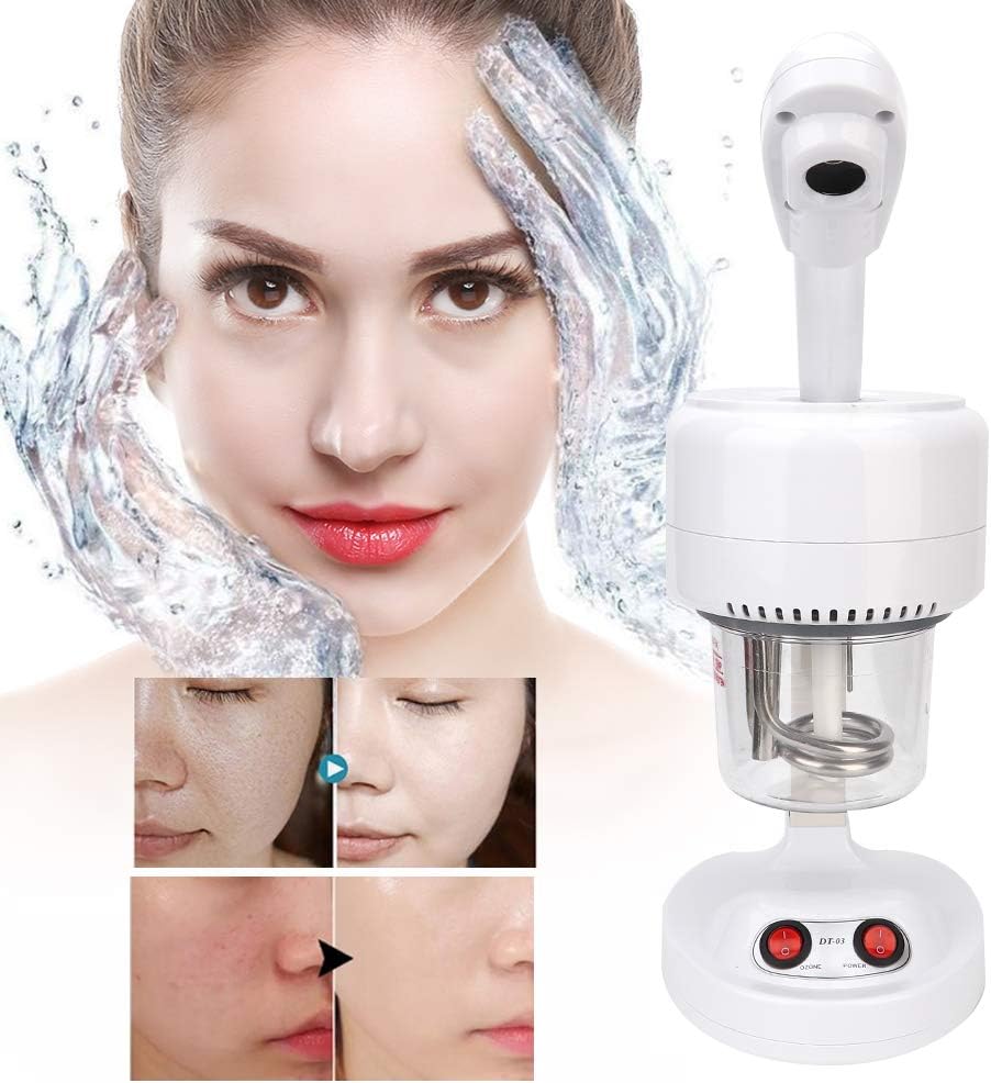 Portable Beauty Salon Hot Mist Face Steamer Hydrating Moisturizing Spray Machine Skin Care Tools (UK,220V)