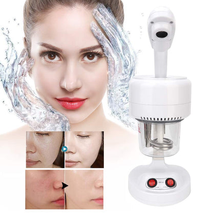 Portable Beauty Salon Hot Mist Face Steamer Hydrating Moisturizing Spray Machine Skin Care Tools (UK,220V)
