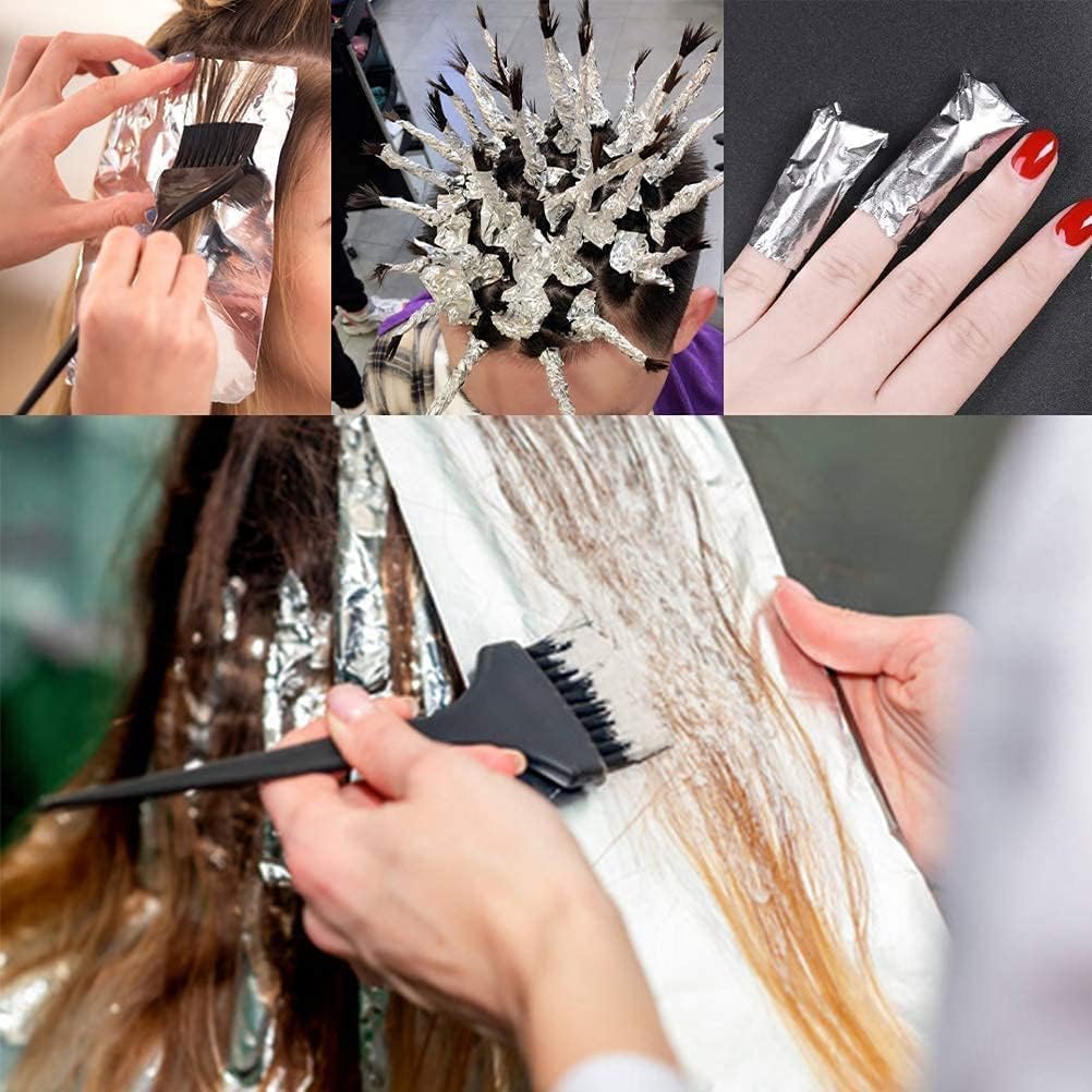 Professional Aluminium Hair Foil Silver Highlighting Foil Hairdressing Tools for Hairdressing Dyeing and Highlighting-W 8.4 cm