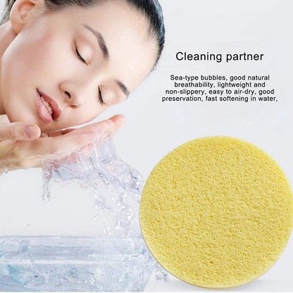 Compressed Cleansing, Exfoliating Facial Sponges -240 Pics Pva