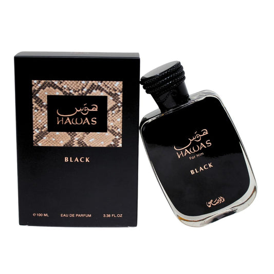 عطر هواس بلاك للرجال من راساسي 100 مل Rasasi Hawas Black men edp 100 ml