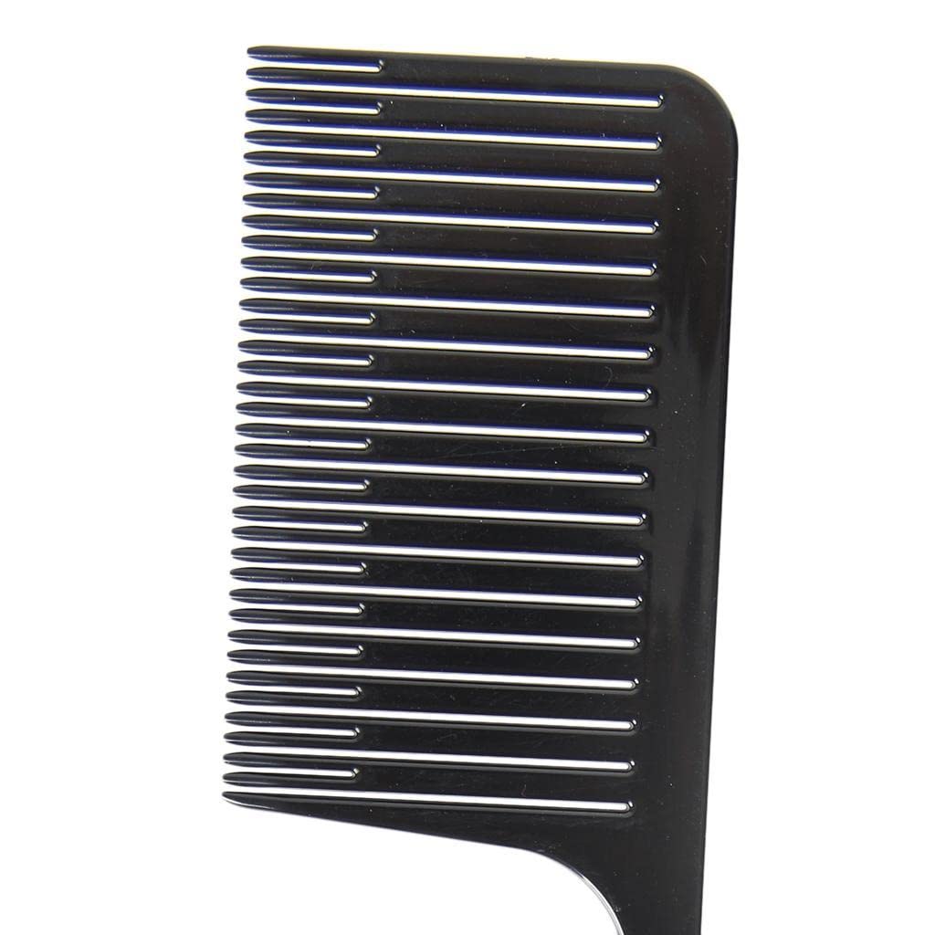 I.E LA PERLA TECH Hair Combs for Styling, Sectioning, Plastic Weaving Highlighting Foiling, Grey امشاط شعر من لا بيرلا تيك لتصفيف الشعر وتقسيمها ونسجها من البلاستيك، لون رمادي