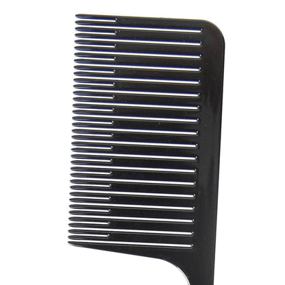 I.E LA PERLA TECH Hair Combs for Styling, Sectioning, Plastic Weaving Highlighting Foiling, Grey امشاط شعر من لا بيرلا تيك لتصفيف الشعر وتقسيمها ونسجها من البلاستيك، لون رمادي