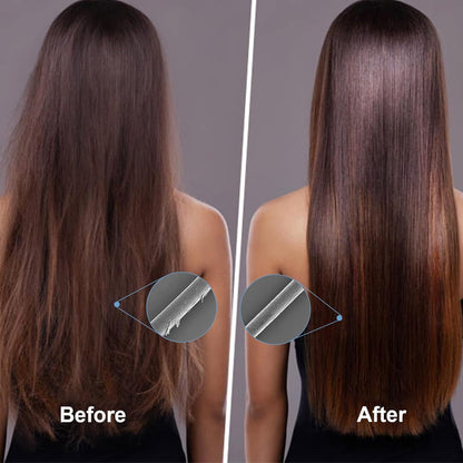 Frozen Hair Iron - 15.8F Cold Therapy Flat Iron for Damaged Hair Repair & Color Protection مكواة شعر فروزن - مكواة مسطحة للعلاج البارد 15.8 فهرنهايت لاصلاح الشعر التالف وحماية اللون