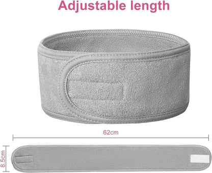 Spa Headband Stretch Terry Cloth 3 pics