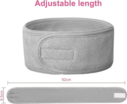 Spa Headband Stretch Terry Cloth 3 pics