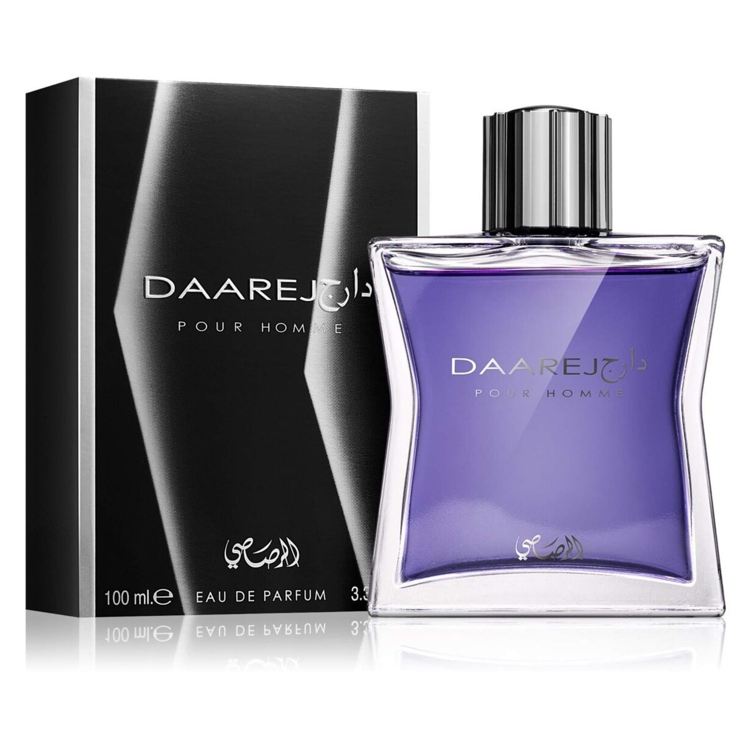 Rasasi Daarej By Al Rasasi Perfume For Men Eau De Parfum, 100 Ml عطر رصاصي دارج من الرصاصي للرجال او دي بارفان، 100 مل
