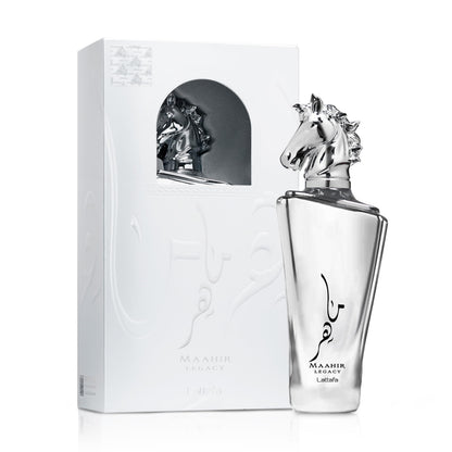 لطافة ماهير ليجاسي أو دي بارفان للرجال 100 مل Lattafa Maahir Legacy Eau de Parfum for Men 100 ml