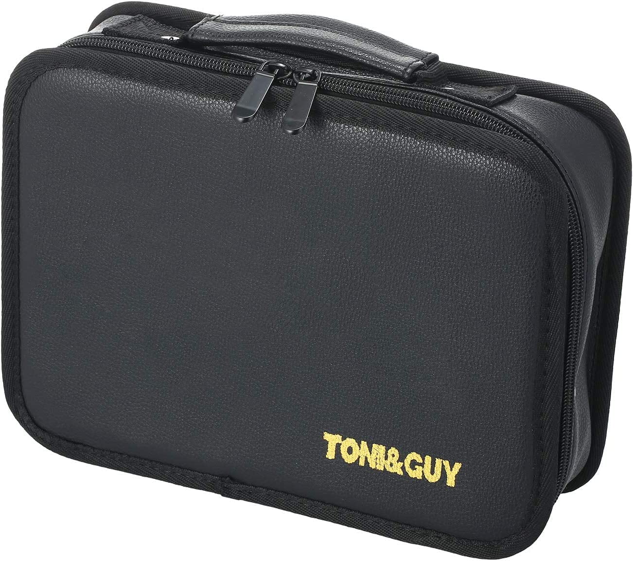 Premium Quality Travel Toiletry Bag for Women and Men, Water- Foldable Storage Bags with Divider and Handle for Cosmetics Toiletries Brushes Tools (Black)