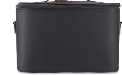 Large Capacity Barber Carrying Case with Shoulder Strap, Professional Salon Hair Cutting Scissor Box Durable Hairdressing Tool Storage Bag