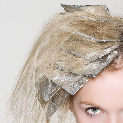 Professional Aluminium Hair Foil Silver Highlighting Foil Hairdressing Tools for Hairdressing Dyeing and Highlighting-W 8.4 cm