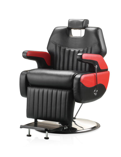 Professional Adjustable Reclining Barber Chair for Hairdressers - Heavy Duty Shampoo Beauty Salon Equipment