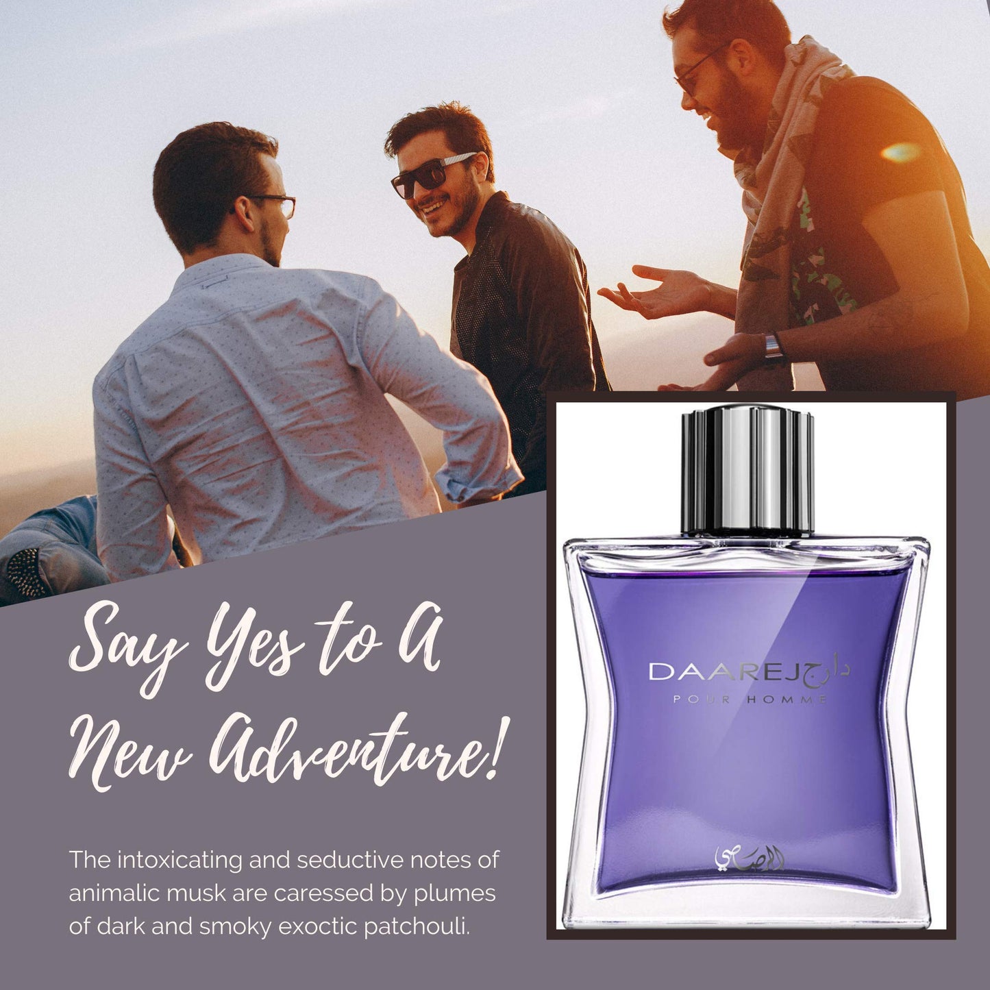 Rasasi Daarej By Al Rasasi Perfume For Men Eau De Parfum, 100 Ml عطر رصاصي دارج من الرصاصي للرجال او دي بارفان، 100 مل