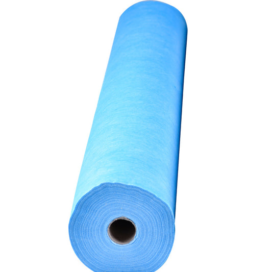 50 Pcs Disposable Massage Table Sheets | Non-Woven Spa Bed Covers – Blue