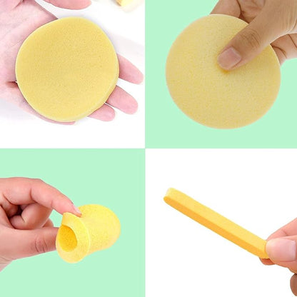 I.E. Compressed Cleansing, Exfoliating Facial Sponges -240 Pics