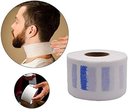 LA PERLA TECH Disposable Barber Neck Paper - Hairdressing Accessory Tool - 5 Rolls - 500 Neck Strips LA PERLA TECH Disposable Barber Neck Paper - Hairdressing Accessory Tool - 5 Rolls - 500 Neck Strips