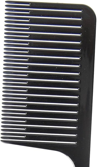 LA PERLA TECH Hair Combs for Styling, Sectioning, Plastic Weaving Highlighting Foiling, Grey