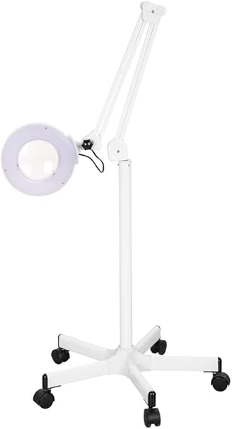 LA PERLA TECH Round 5x Diopter Magnifying Lamp For Beauty-Clinic-Spa