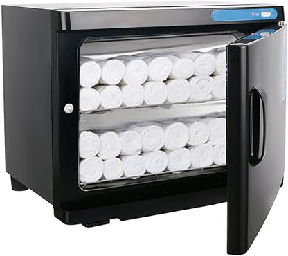LA PERLA TECH Professional Hot Towel Warmer -Spa-Clinic-Salon Towel Warmer Color BLACK